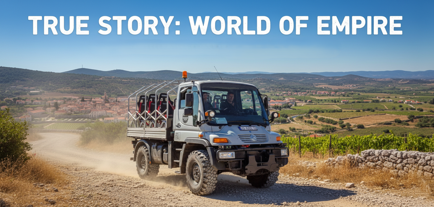 WINE & UNIMOG - HVAR BY UNIMOG
